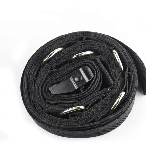 Tension rope suspension training belt, versatile, durable, effective fitness equipment accessory.